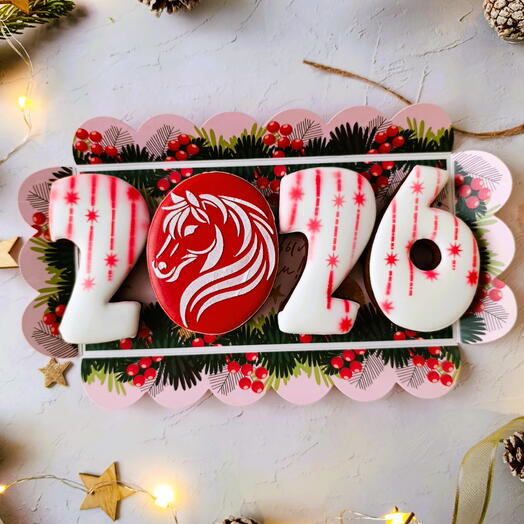 Подарочный набор пряников символ года 2026