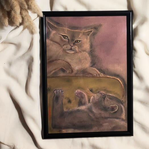 Картина "Кошачьи забавы