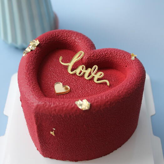 Муссовый бенто торт love