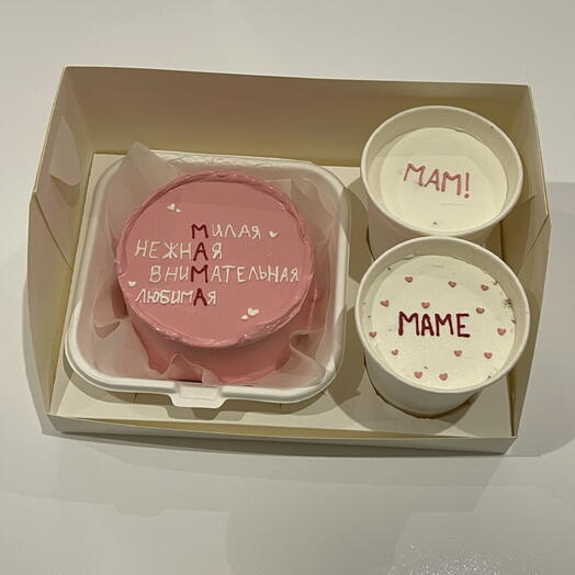 Бенто box бенто торт и cake to go торт в стаканчике