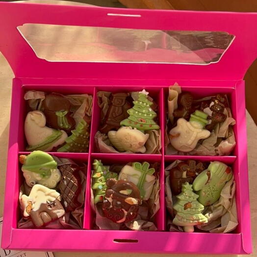 Набор новогоднего шоколада