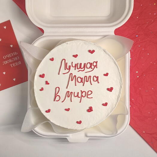 Бенто торт для мамы / бенто "Лучшая мама в мире"