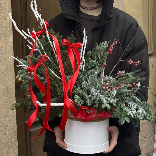 Композиция «Снежная тайга»