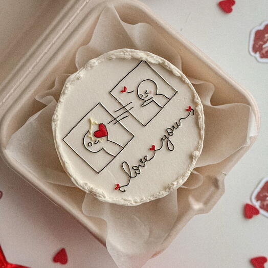 Бенто тортик i love you