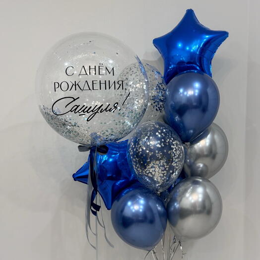 Воздушные шары на день рождение мужчины