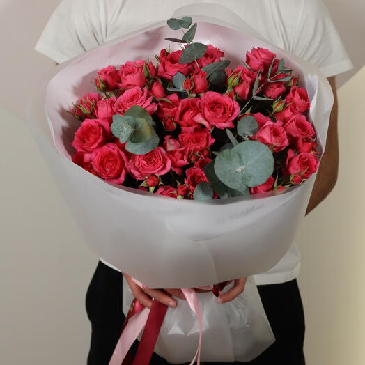 Монобукет кустовых роз💗