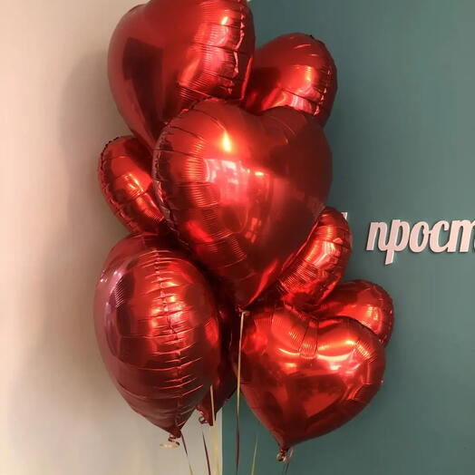 Фонтан шаров 9 шт♥️