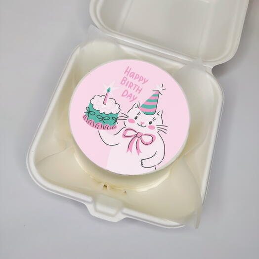 Бенто торт "Happy birthday" на день рождения
