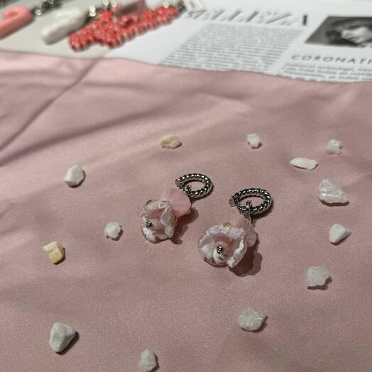 Серьги ирис