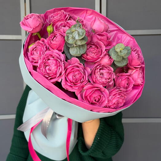 Букет пионовидных роз🌺