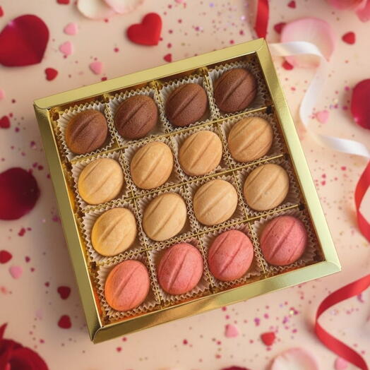 Орешки с начинками (Банан-нутелла, Кокос, Варёная сгущенка)