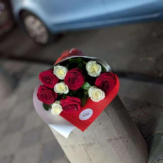 Red and white