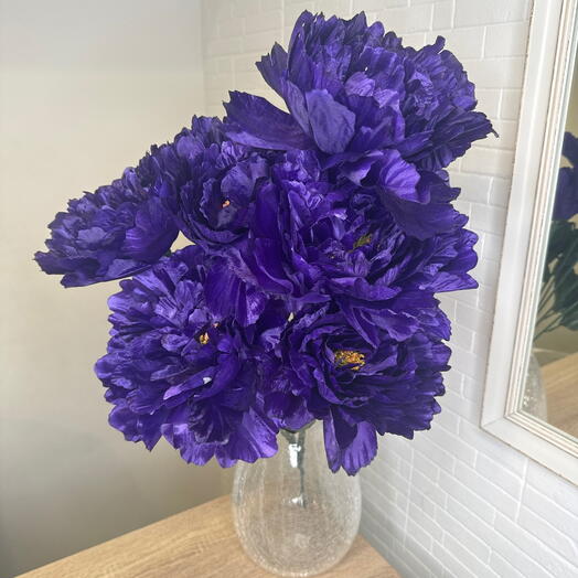 Пион искусственный 💜