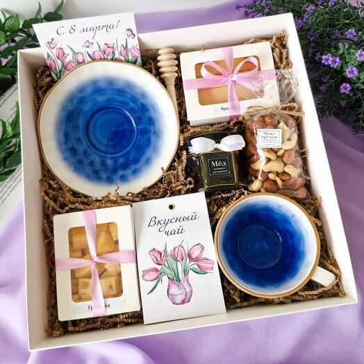 Набор "Космос" с чайной парой