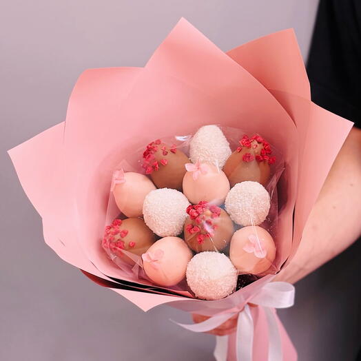 Клубника в шоколаде букет «sakura»
