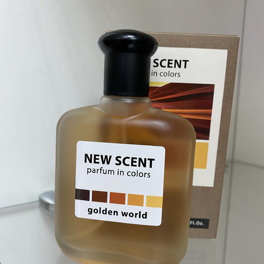 Туалетная вода мужская New Scent Golden World, 100 мл