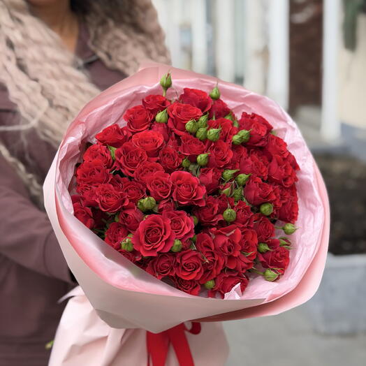 Кустовые розы 🌹