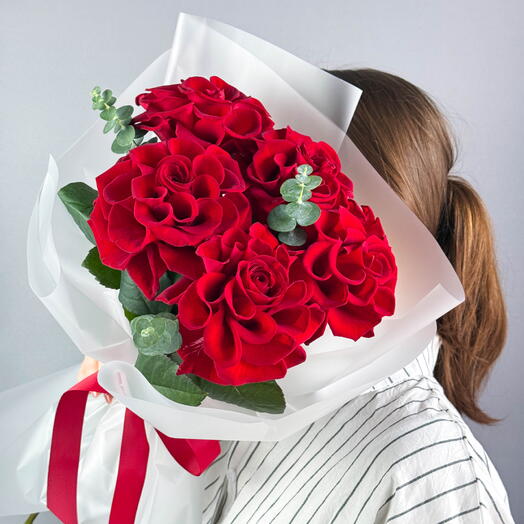 Красные розы-камелии, кружевные, вау эффект