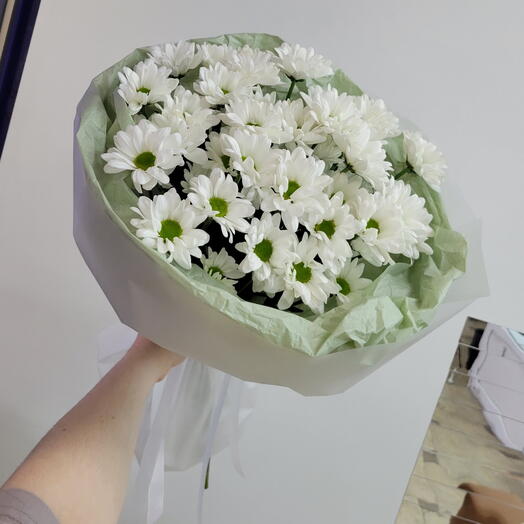 Бочонок из ромашковой хризантемы 🌟