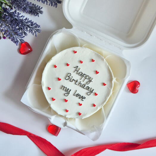 Бенто-торт Happy birthday my love