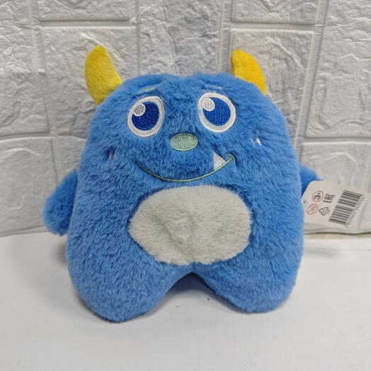 Мягкая игрушка Голубой монстрик