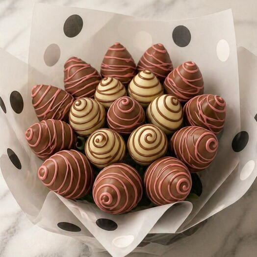 Luxury Chocolate Strawberry Bouquet