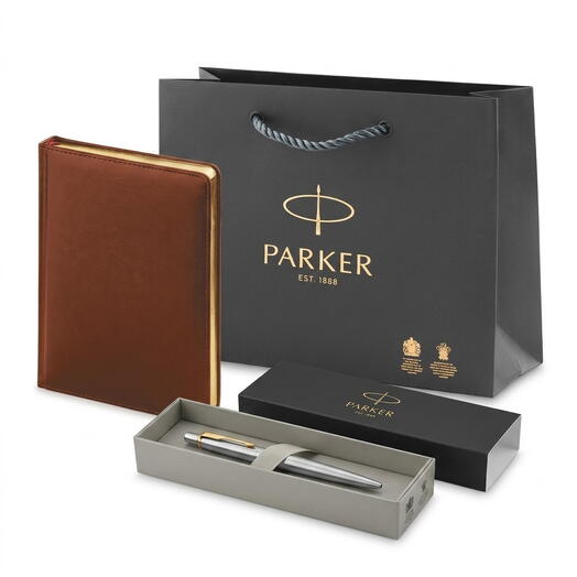 Подарочный набор Parker Jotter GT с ежедневником подарок женщине, мужчине на день рождения, руководителю, преподавателю