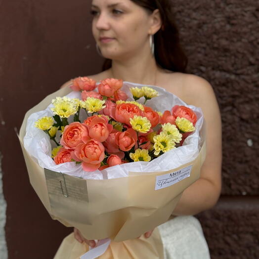 Букет "Лучи Солнца"