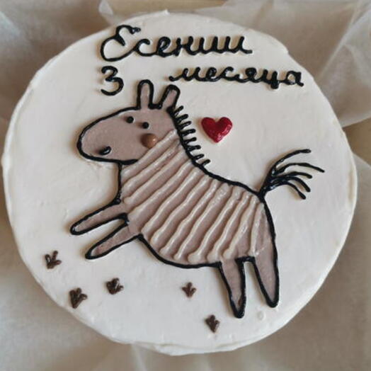 Бенто-торт из серии "... месяцев" (младенцу)