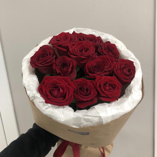 ️Букет из 11 алых роз Bloom Room