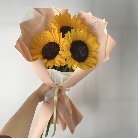 Солнечный моно букет 🌻