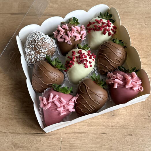 Клубника в шоколаде 9