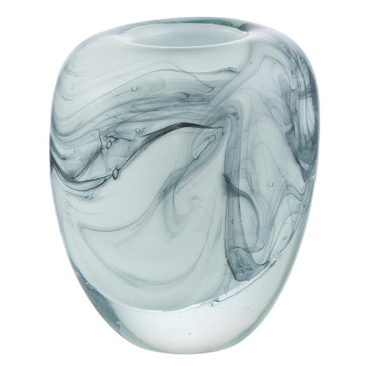 Ваза для цветов стеклянная Gipfel Marble 43171 16х14 см