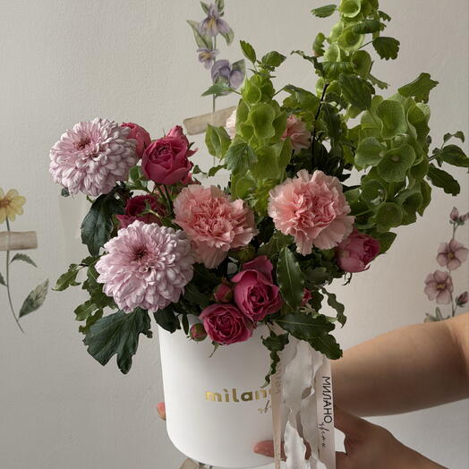 Коробка с цветами
