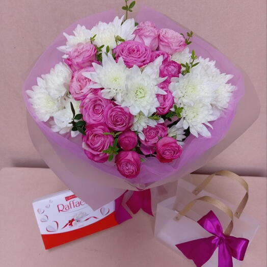 VIP bouquet + Raffaello