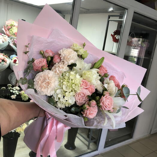 Авторский раскидистый букет