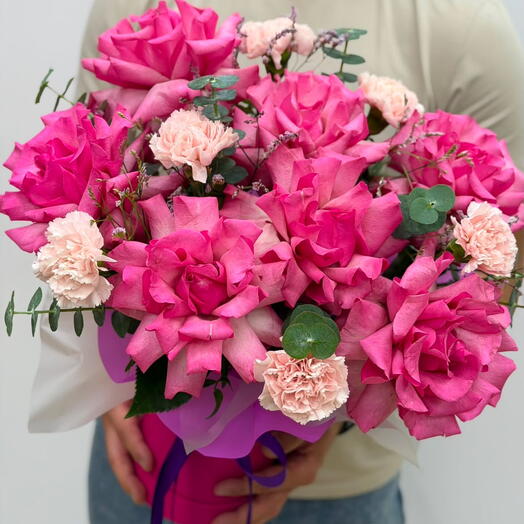 Коробка шляпная из Французской Розы Лола🌷
