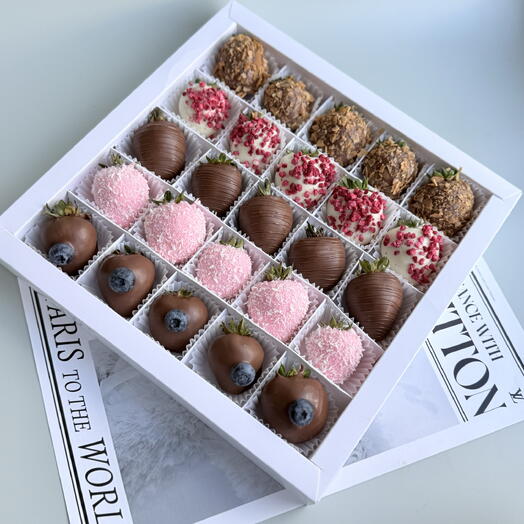 Клубника в шоколаде «Mini» 25 шт