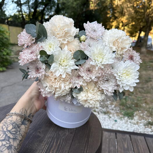❗️АКЦИЯ❗️ Сезонные цветы для прекрасного вечера🌸Хризантема, диантус, эвкалипт