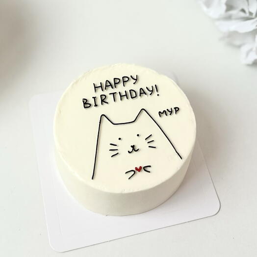 Бенто торт happy birthday Мур