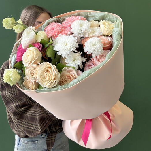 нежный букет для хорошего настроения 🫶🏻🌸