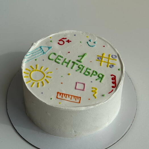 Бенто торт «1 сентября»