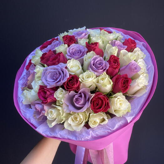 Микс из 51 кенийской розочки
