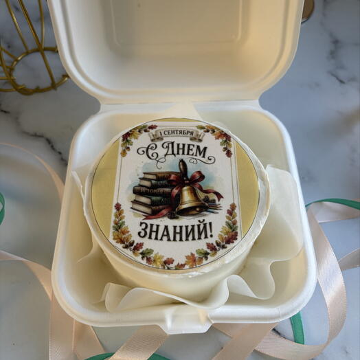 Бенто-торт «с Днём знаний»