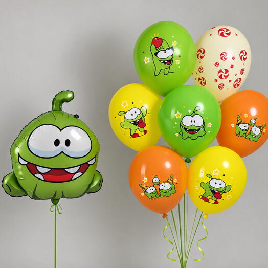🍬 Набор шаров «Ам Ням — Cut the Rope»