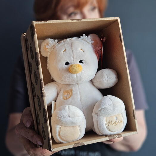 Мягкая игрушка Медведь Masha, 18 см (в коробке)