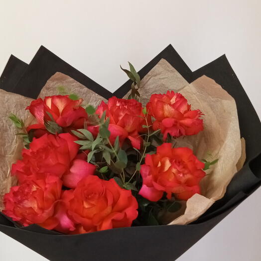 Букет с французской розой 🌹