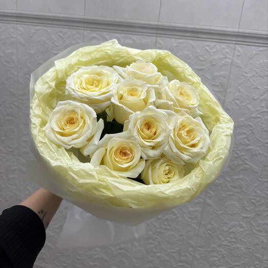 🌸Букет с пионовидными розами