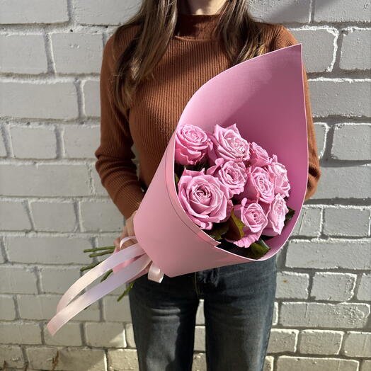 9 роз LA011026