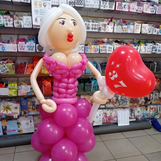 Joven con corazón
